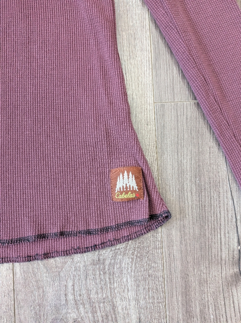 Cabela's Women's Thermal Long Sleeve Waffleknit Top - Picture 13 of 15